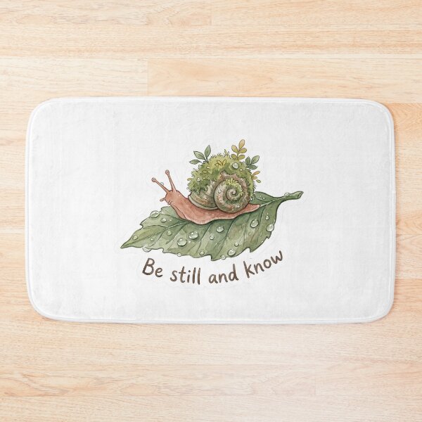 Item preview, Christian Cottagecore Snail Be Still Tote Bag Bible Verse Anxiety Gift Encouragement designed and sold by Small & Beloved.