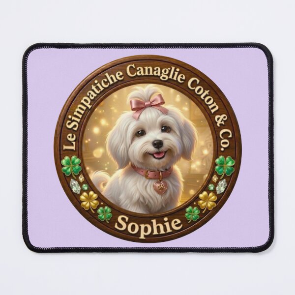 Item preview, I Coton Detectives: Sophie Logo Lilla Lavanda-Le Simpatiche Canaglie Coton & Co. designed and sold by Le Simpatiche Canaglie Coton & Co..