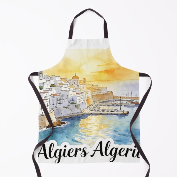 Item preview, Algiers Algeria Coastal City Travel designed and sold by Modefissi.