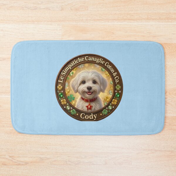 Item preview, I Coton Detectives: Cody Logo Azzurro Cielo-Le Simpatiche Canaglie Coton & Co. designed and sold by Le Simpatiche Canaglie Coton & Co..