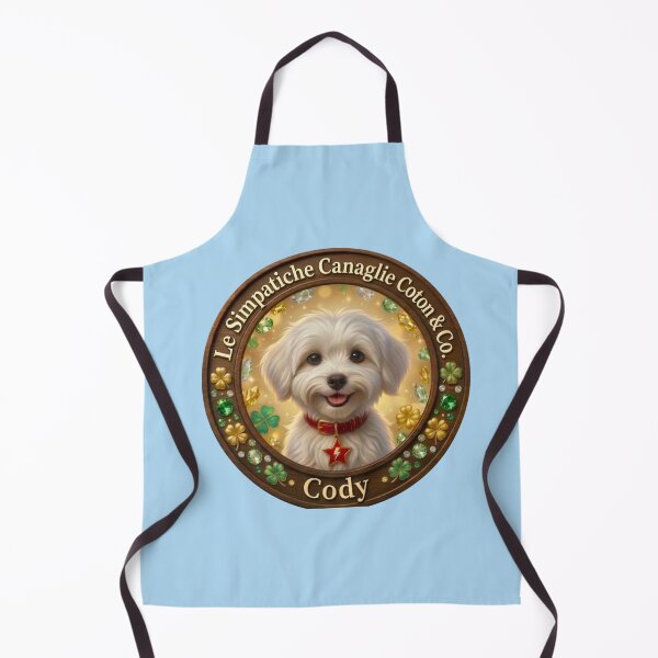 Item preview, I Coton Detectives: Cody Logo Azzurro Cielo-Le Simpatiche Canaglie Coton & Co. designed and sold by Le Simpatiche Canaglie Coton & Co..
