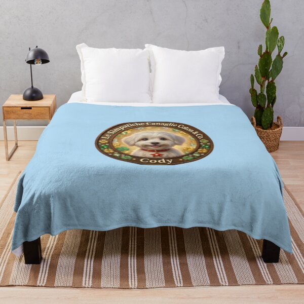 Item preview, I Coton Detectives: Cody Logo Azzurro Cielo-Le Simpatiche Canaglie Coton & Co. designed and sold by Le Simpatiche Canaglie Coton & Co..