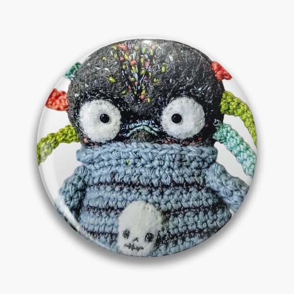 Item preview, Grumpy lil monster in a skull jumper designed and sold by samcrow.