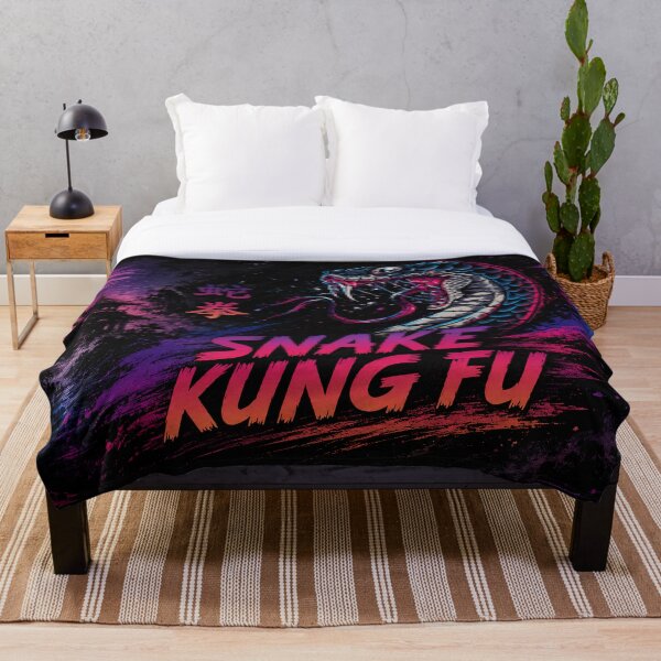 Artikelvorschau, Neon Snake Kung Fu Warrior entworfen und verkauft von Fei Long Design Hub.