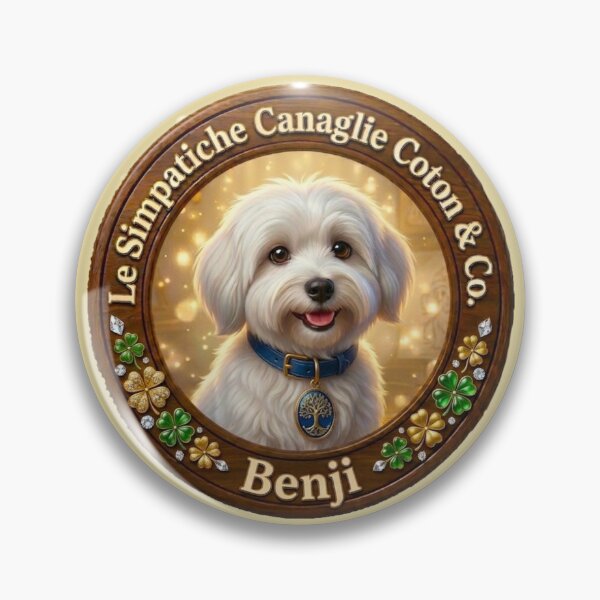 Item preview, I Coton Detectives: Benji Logo Ocra Pastello-Le Simpatiche Canaglie Coton & Co. designed and sold by Le Simpatiche Canaglie Coton & Co..