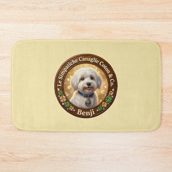 Item preview, I Coton Detectives: Benji Logo Ocra Pastello-Le Simpatiche Canaglie Coton & Co. designed and sold by Le Simpatiche Canaglie Coton & Co..