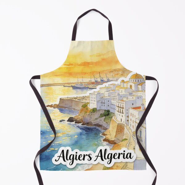 Item preview, Algiers Algeria Coastal City Travel designed and sold by Modefissi.