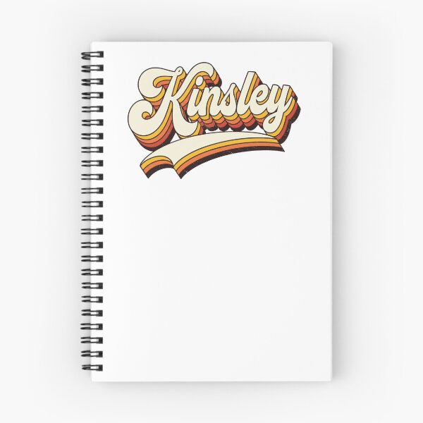 Item preview, Kinsley Name Retro 70s Vintage design designed and sold by Teelogic.