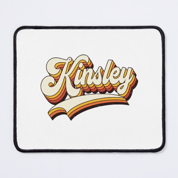 Item preview, Kinsley Name Retro 70s Vintage design designed and sold by Teelogic.