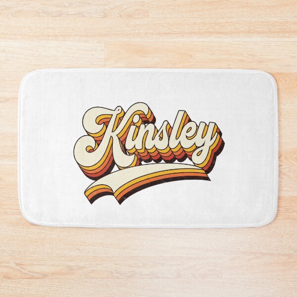 Item preview, Kinsley Name Retro 70s Vintage design designed and sold by Teelogic.