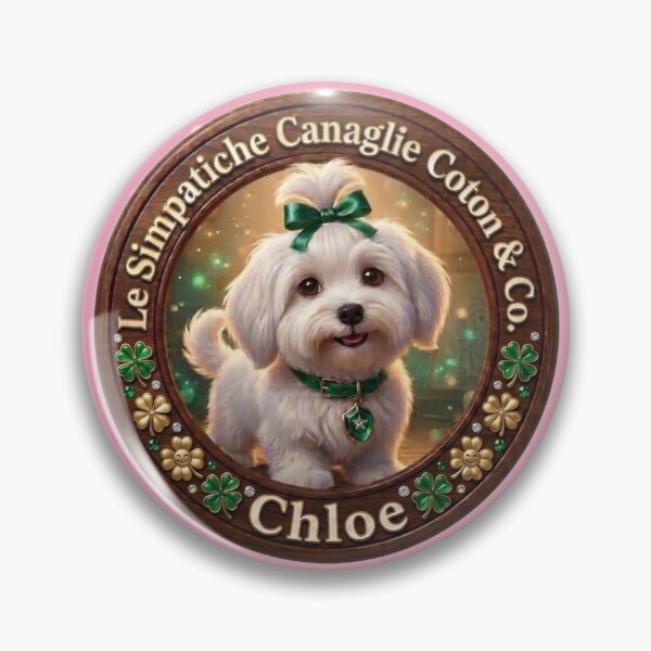 Item preview, I Coton Detectives: Chloe Giada Logo Pastello-Le Simpatiche Canaglie Coton & Co. designed and sold by Le Simpatiche Canaglie Coton & Co..