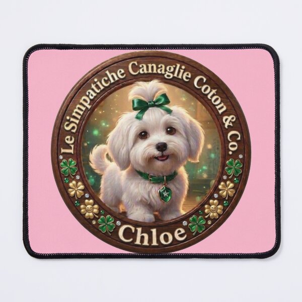 Item preview, I Coton Detectives: Chloe Giada Logo Pastello-Le Simpatiche Canaglie Coton & Co. designed and sold by Le Simpatiche Canaglie Coton & Co..