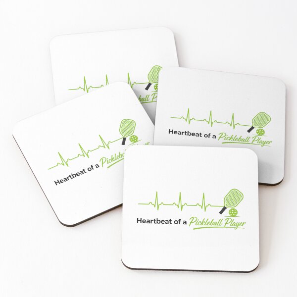 Item preview, Heartbeat of a Pickleball Player | Funny Pickleball Lover Gift designed and sold by Pattie Marie.
