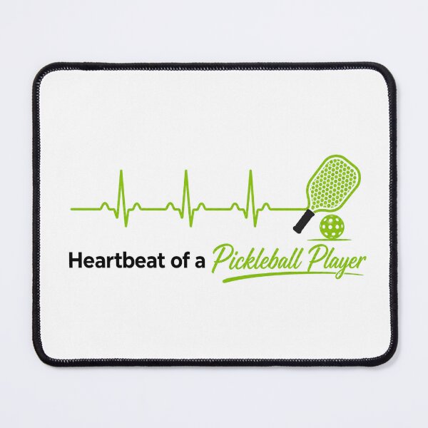 Item preview, Heartbeat of a Pickleball Player | Funny Pickleball Lover Gift designed and sold by Pattie Marie.