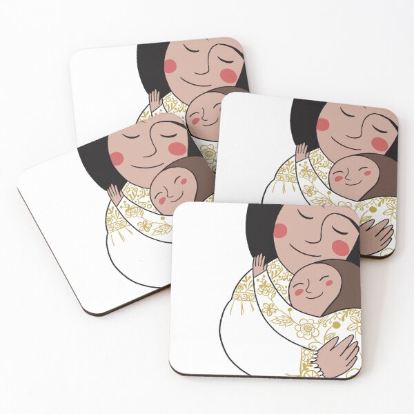 Item preview, Mother’s Folk Embrace designed and sold by colorfulglee.