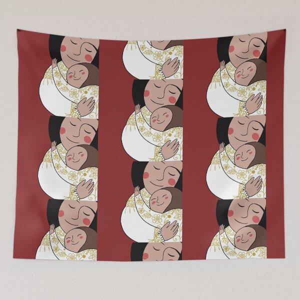 Item preview, Mother’s Folk Embrace designed and sold by colorfulglee.