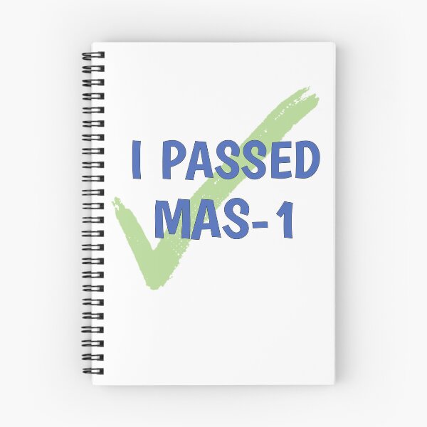 Item preview, I Passed MAS-1 designed and sold by LeslieMac713.