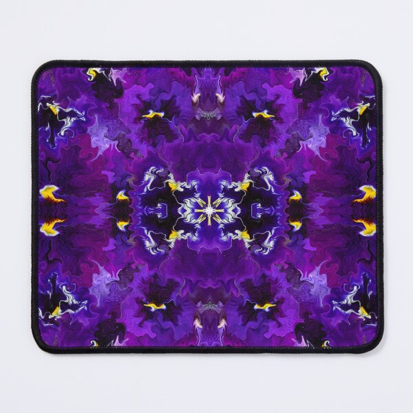 Item preview, Purple Kaleidoscope Abstract Marble Pattern designed and sold by Fantacaroo Designs.
