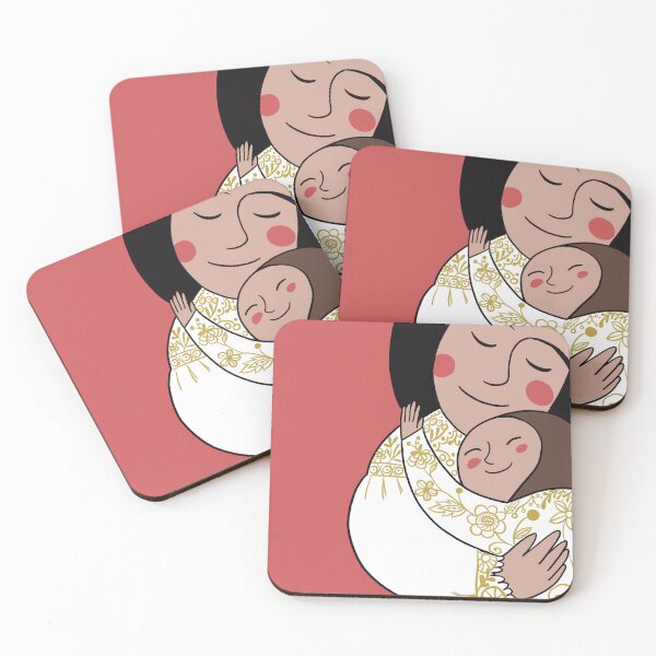Item preview, Mother’s Folk Embrace designed and sold by colorfulglee.