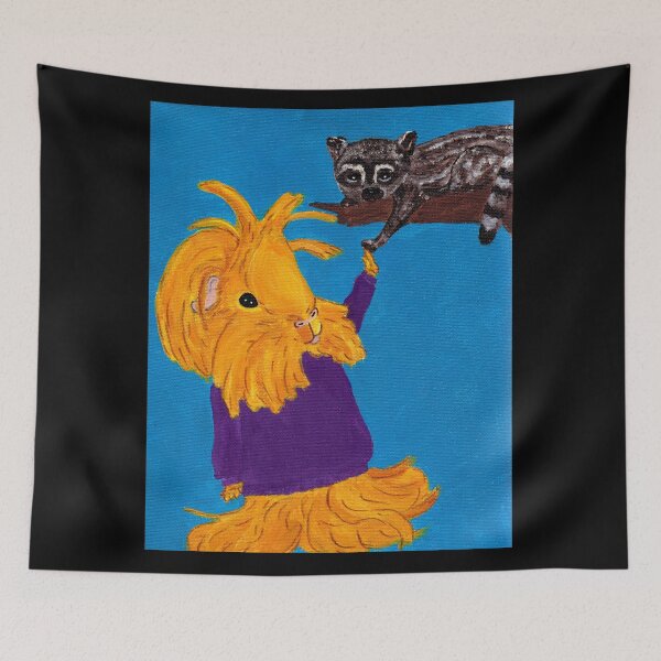 Item preview, Guinea Pig Snapshot - Danger Crumples High Fives a Civet designed and sold by Guinea Pigs and Books.