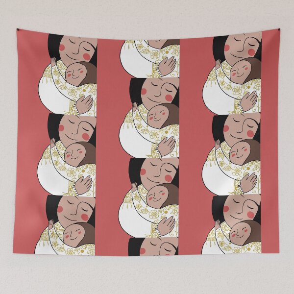 Item preview, Mother’s Folk Embrace designed and sold by colorfulglee.