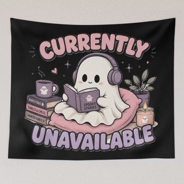 Item preview, Currently Unavailable - Cozy Introvert Ghost designed and sold by BlackBoneArt.
