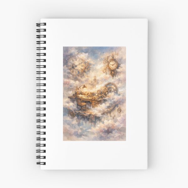Item preview, Cloudy Clocks On Standby designed and sold by ThatUnknownOre.