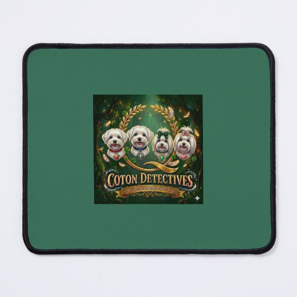 Item preview, I Coton Detectives: La Squadra al Completo - Dark Green Edition designed and sold by Le Simpatiche Canaglie Coton & Co..