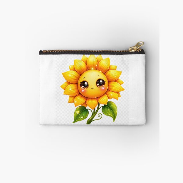 Item preview, Cutest Kawaii Sunflower Fantasy Design designed and sold by HiteshArt111.