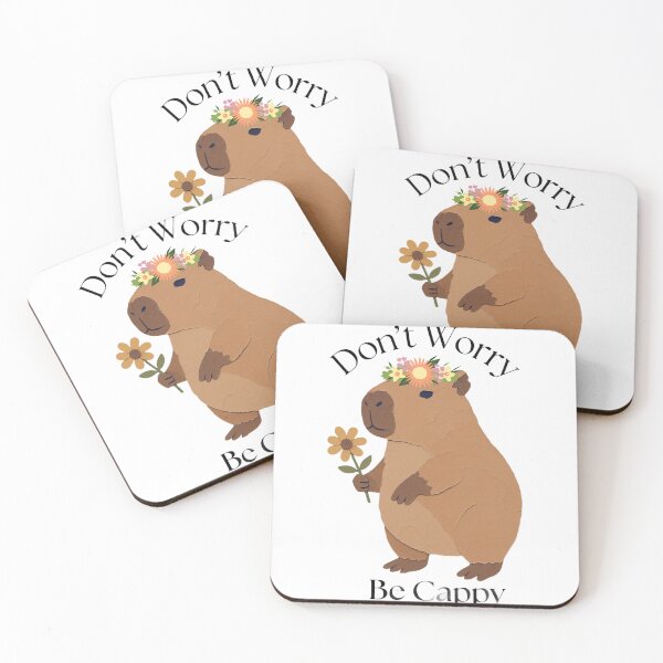 Item preview, Don't Worry Be Cappy designed and sold by IdrisINK.
