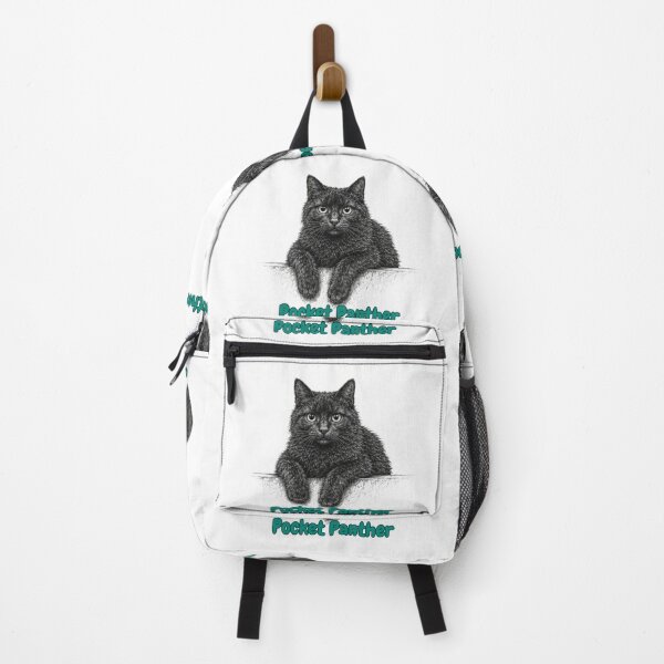 Item preview, Pocket Panther Black Kitten Sticker designed and sold by lumar23.