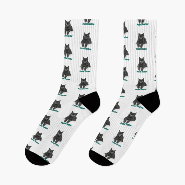 Item preview, Pocket Panther Black Kitten Sticker designed and sold by lumar23.
