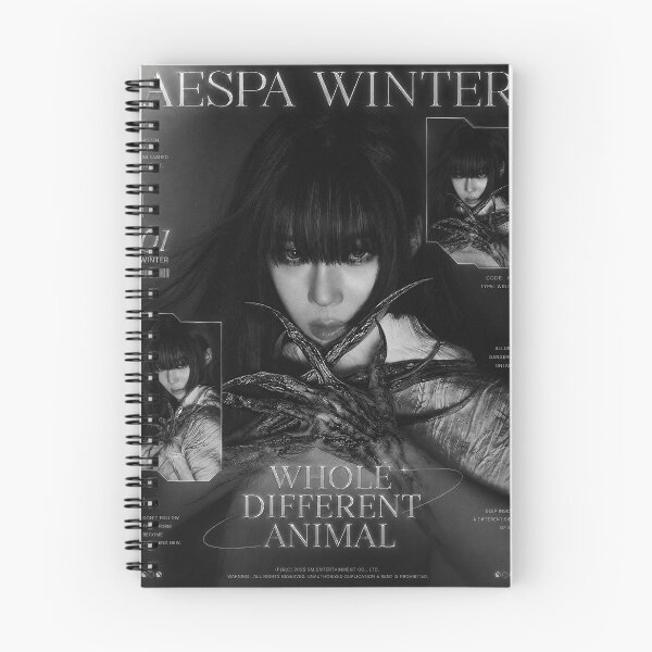 Item preview, AESPA WINTER - WHOLE DIFFERENT WORLD designed and sold by trengeee.