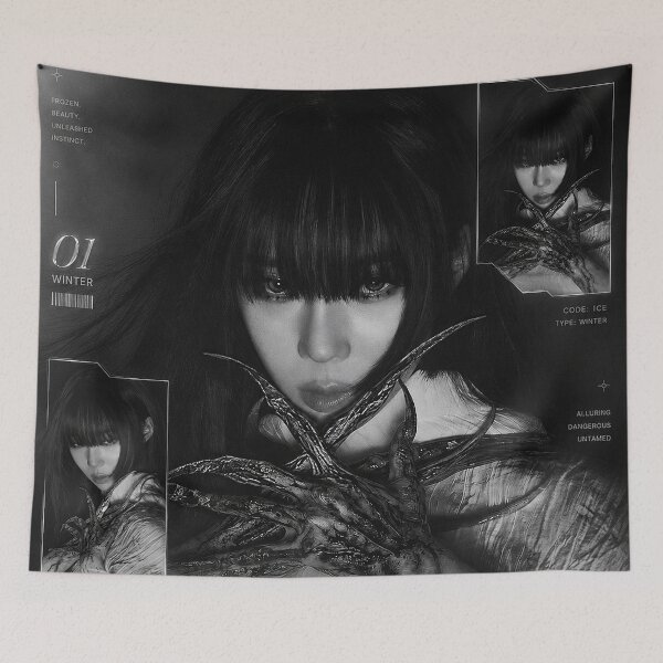 Item preview, AESPA WINTER - WHOLE DIFFERENT WORLD designed and sold by trengeee.