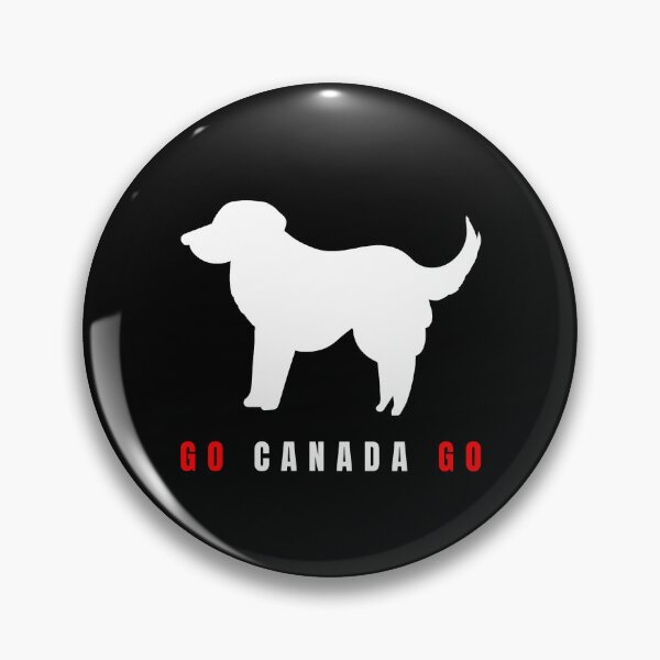 Item preview, Minimalist Golden Retriever Soccer Line Art Dog (For Dark Apparel) designed and sold by TailPrints.