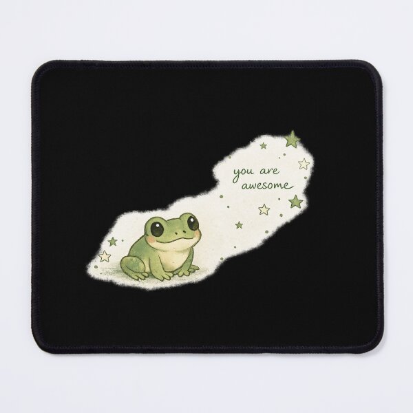 Item preview, Tiny Frog You Are Awesome Vintage Aesthetic designed and sold by AMICO77.