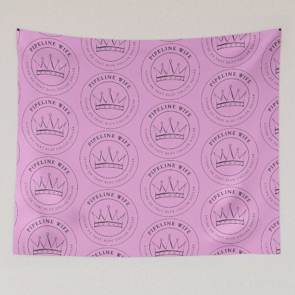 Item preview, Pipeline Wife ; Living on that Blue Collar Dollar designed and sold by hardhathunny.