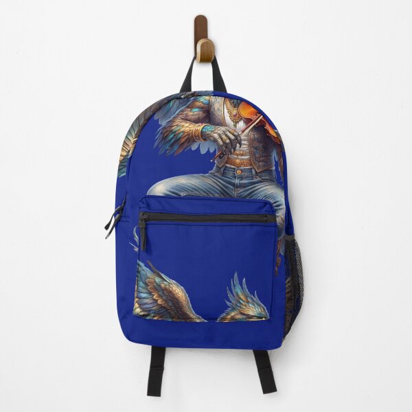 Item preview, Mythical Garuda Violinist – Fantasy Bird Musician Artwork designed and sold by canvahub.