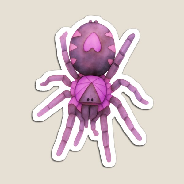 Item preview, C. Elegans (Trinidad Dwarf) A.K.A Heart Butt Tarantula (Pink) designed and sold by PorcelainBoneWitch.