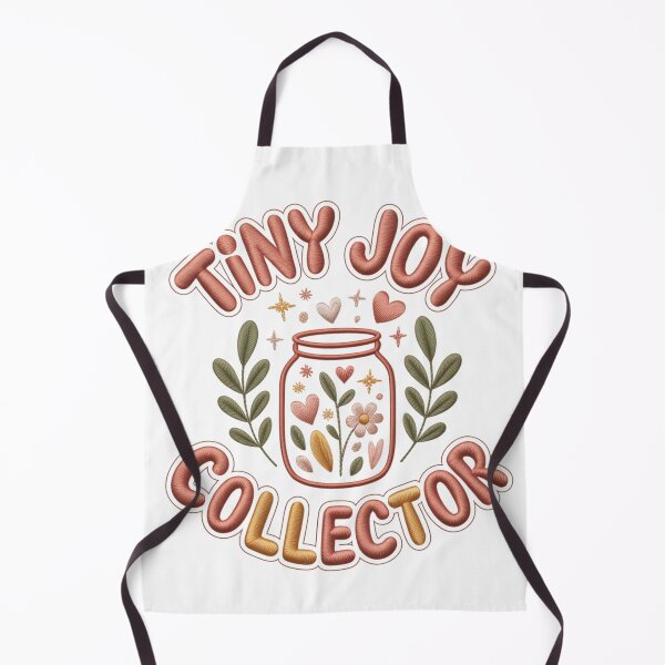 Item preview, Tiny Joy Collector Cute Embroidered Cottagecore Design designed and sold by FusiTink.