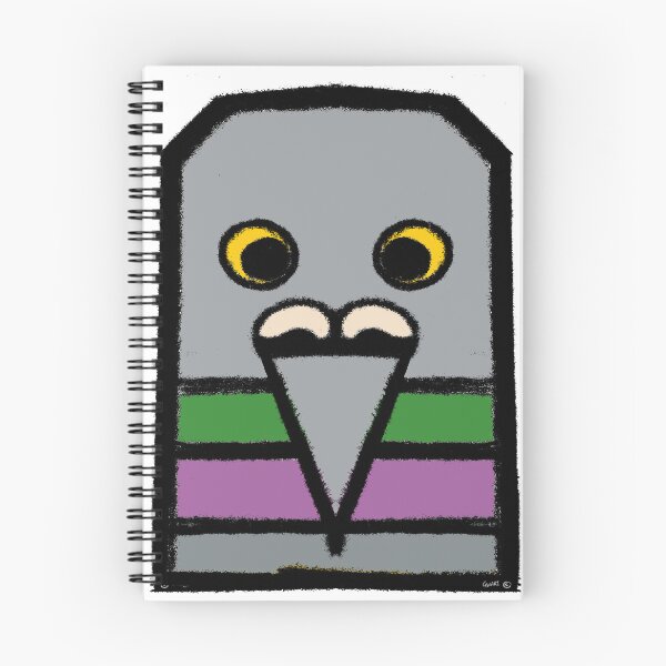 Item preview, Pigeon – Bold Modern British Bird Illustration designed and sold by GWARTGB.