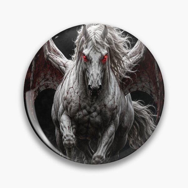 Item preview, dark fantastic and horror horse designed and sold by 1StarFast1.