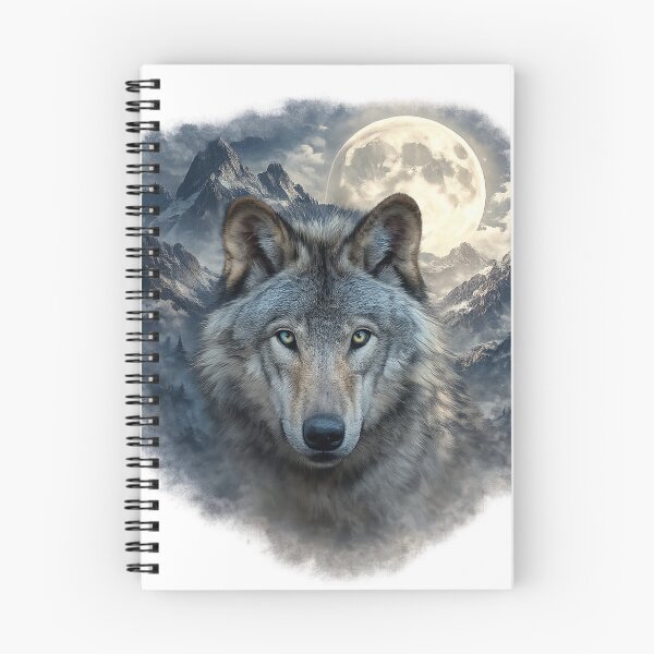 Item preview, The wolf and the full moon designed and sold by R3g3nerator.
