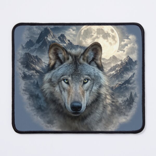 Item preview, The wolf and the full moon designed and sold by R3g3nerator.