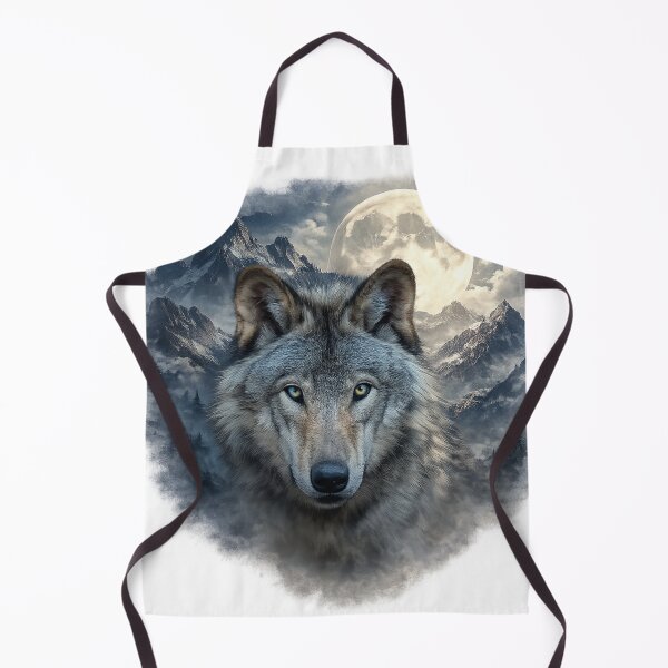 Item preview, The wolf and the full moon designed and sold by R3g3nerator.