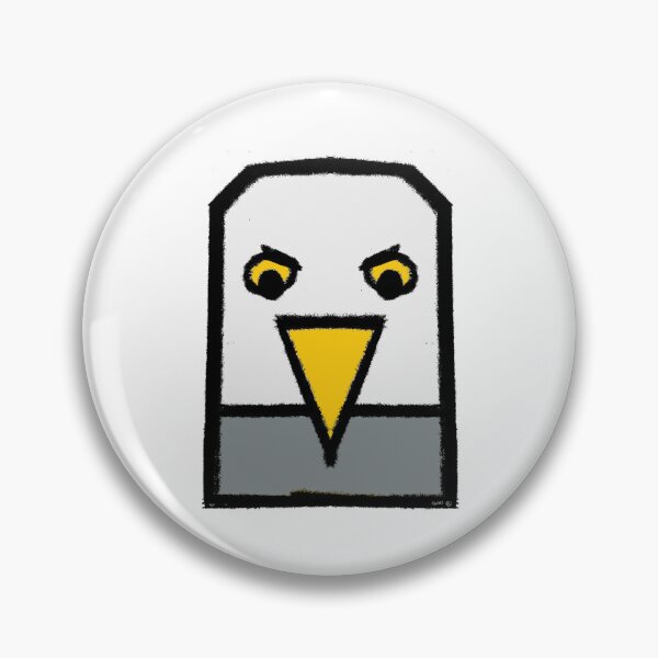 Item preview, Seagull – Bold Modern British Bird Illustration designed and sold by GWARTGB.