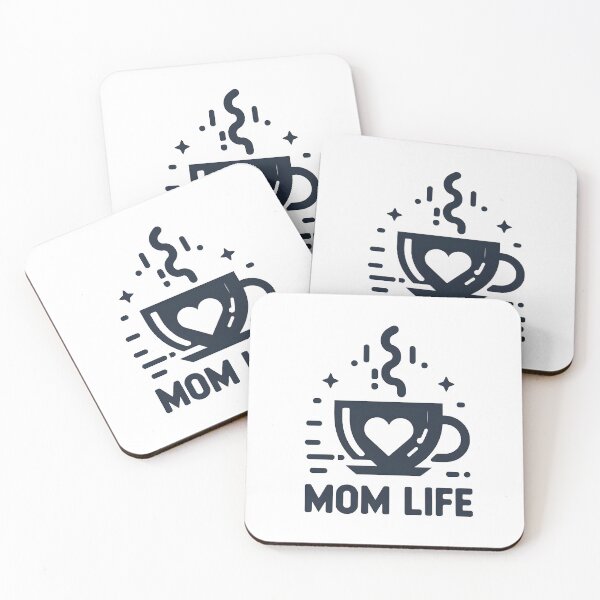 Item preview, Mom Life Coffee Heart Cute Mother's Day designed and sold by Smoking_Animals .