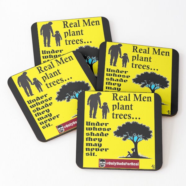 Item preview, Real Men Plant Trees (Yellow) *More Colors Available in Collection designed and sold by OnlyDadsForReal.