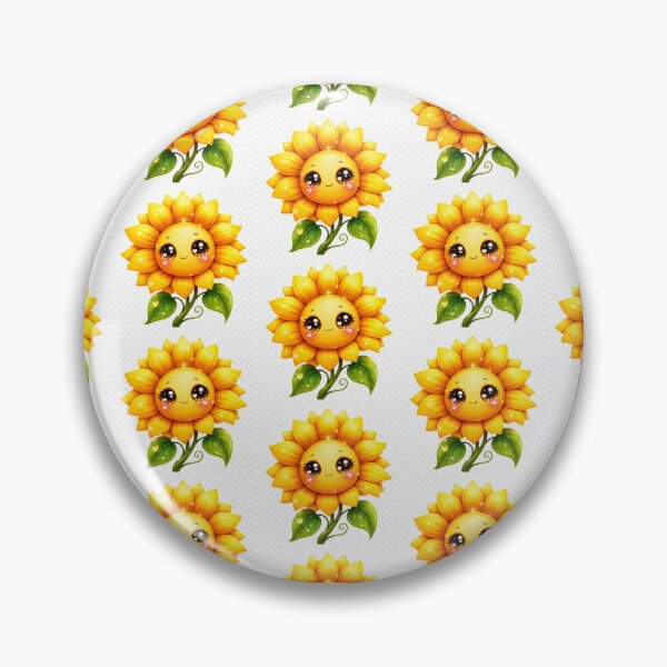 Item preview, Cutest Kawaii Sunflower Fantasy designed and sold by HiteshArt111.