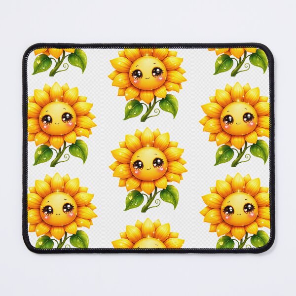 Item preview, Cutest Kawaii Sunflower Fantasy designed and sold by HiteshArt111.